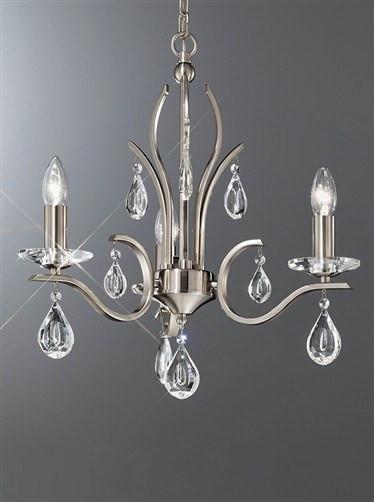 Willow 3 Arm Ceiling Light - London Lighting - 1