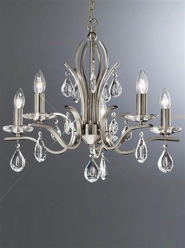 Willow 5 Arm Ceiling Light - London Lighting - 1