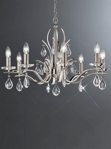 Willow 8 Arm Ceiling Light - London Lighting - 1