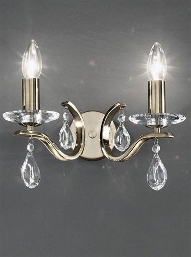 Willow 2 Arm Wall Bracket - London Lighting - 2