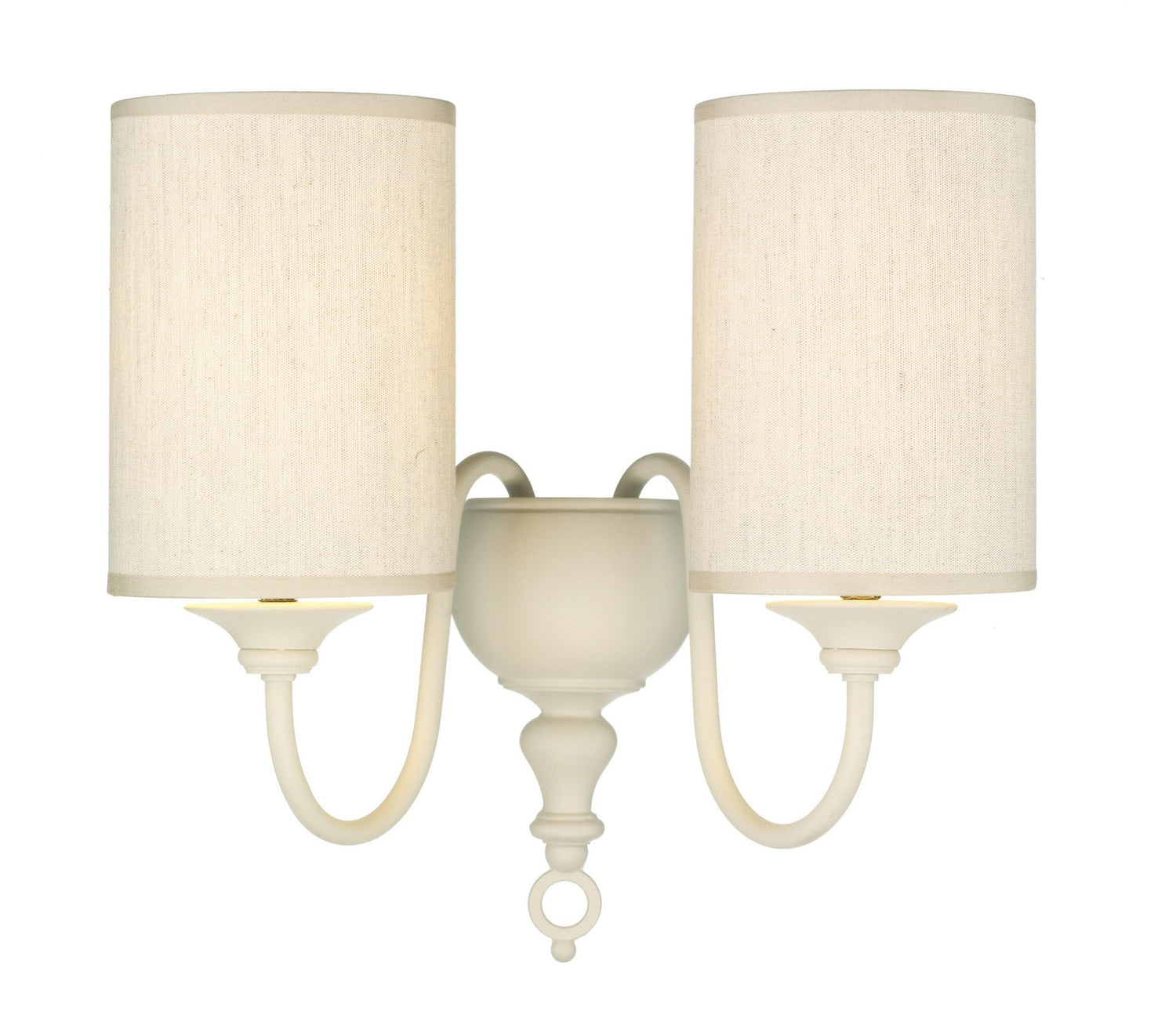 Flemish Cream Wall Light with Shades - London Lighting - 1