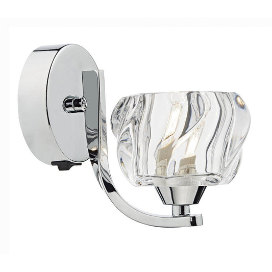 Ivy Polished Chrome Wall Bracket - London Lighting - 1