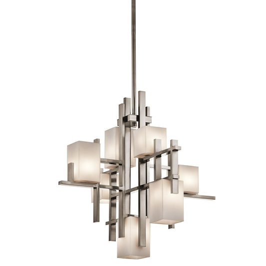 Kichler City Lights 7 Light Chandelier - London Lighting - 1