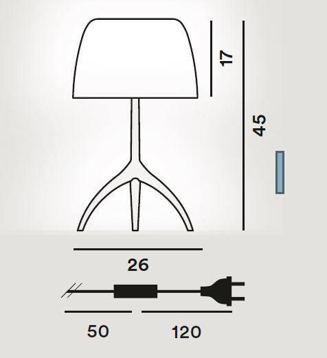 Foscarini Lumiere Large Table Lamp - London Lighting - 2