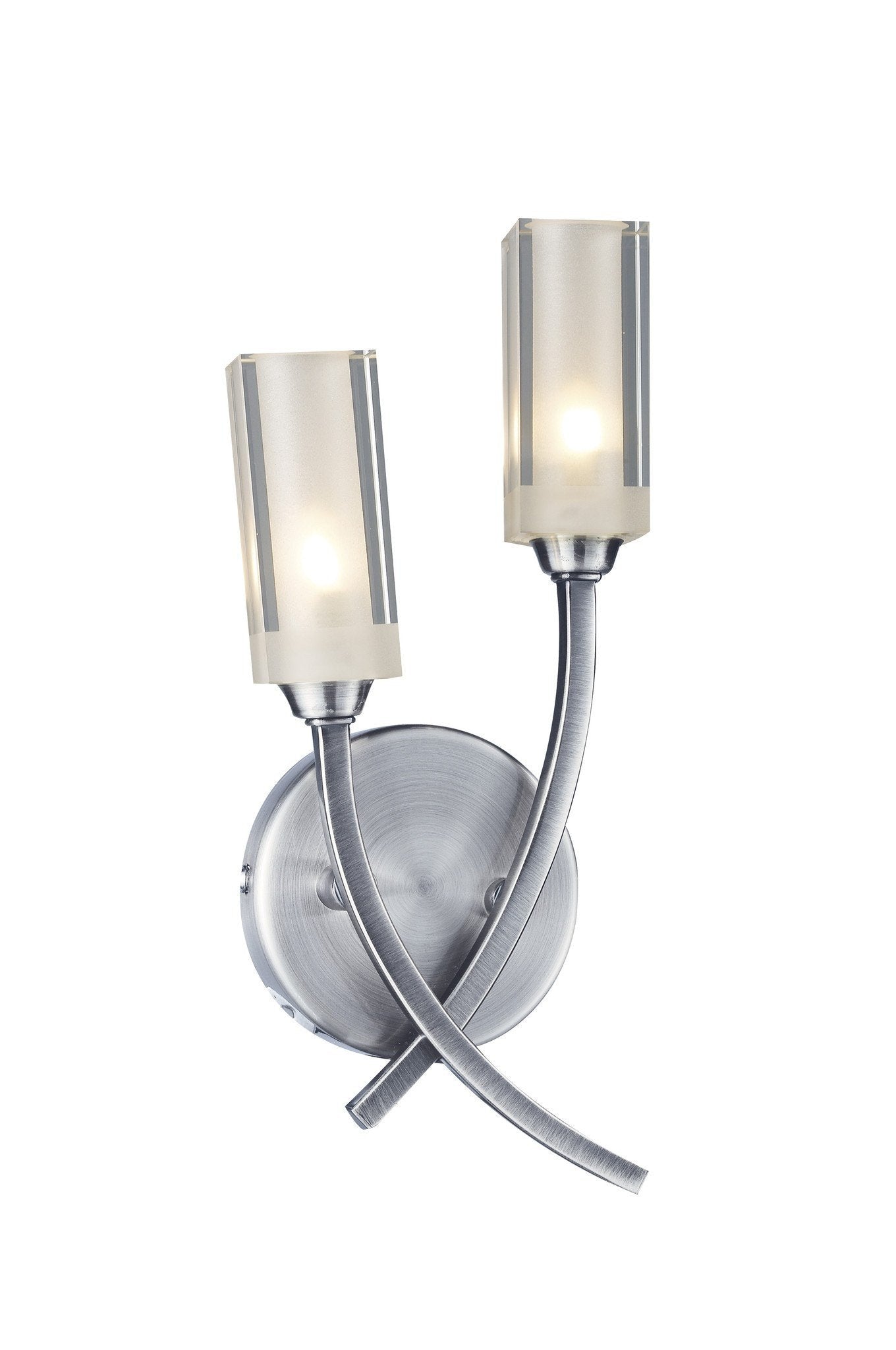 Morgan Satin Chrome Wall Lamp - London Lighting - 1