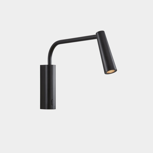 GAM Black Extended Reading Light - ID 11271