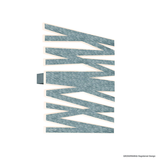 Grossmann Nex 52-786-072 Wall Light Aluminium - ID 7057 - CLEARANCE