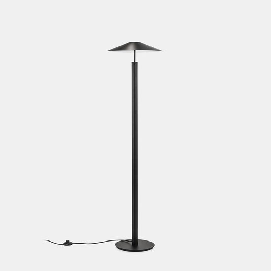 HAT Black Up & Down Diffused Floor Light - ID 10731