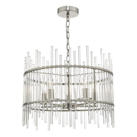 Richmond Glass Rod Chandelier - ID 8587