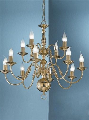 Delft 12 Arm Ceiling Light 720mm - London Lighting - 1