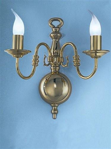 Delft 2 Arm Large Wall Bracket 330mm - London Lighting - 1