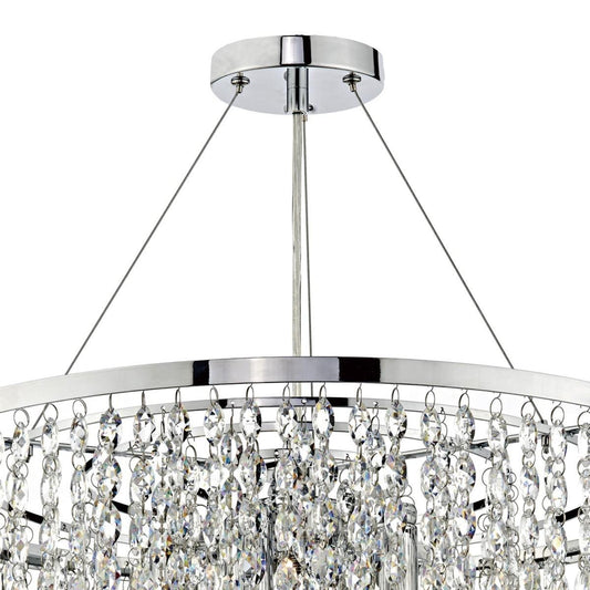 Pescara Polished Chrome 5 Lights Pendant Light - London Lighting - 2