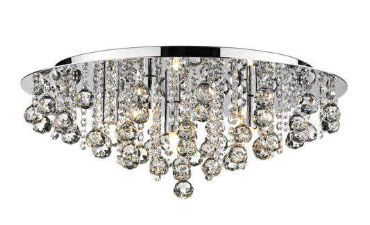 Pluto Chrome 5 Lamp Ceiling Light - London Lighting - 1