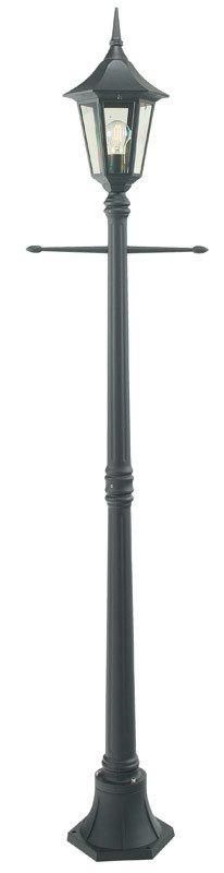 Rimini Black Single Post Lantern - London Lighting - 1