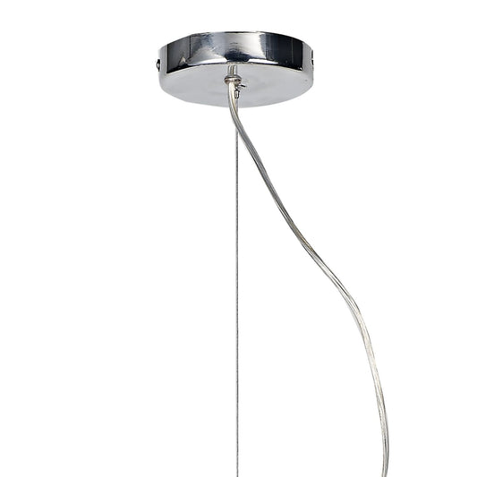 Becontree Brushed Aluminium 12 Light Pendant - ID 7016