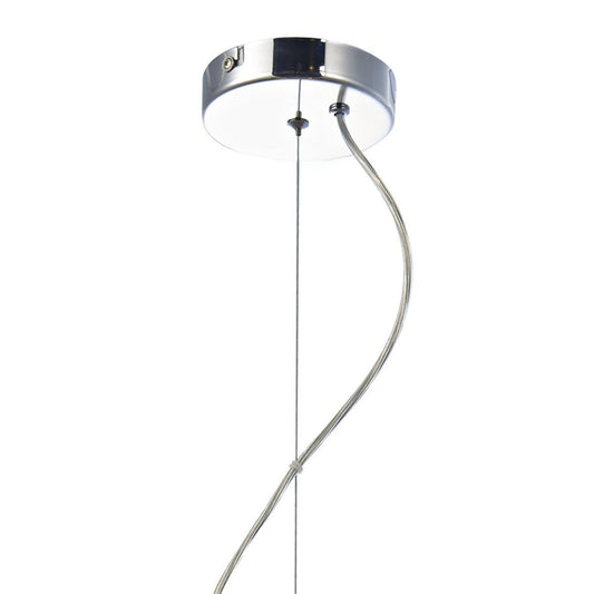 Rawley Satin Copper 9 Lights Ribbon Pendant Light - London Lighting - 2