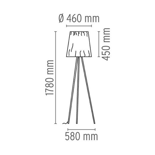 FLOS Rosy Angelis Floor Lamp - London Lighting - 2