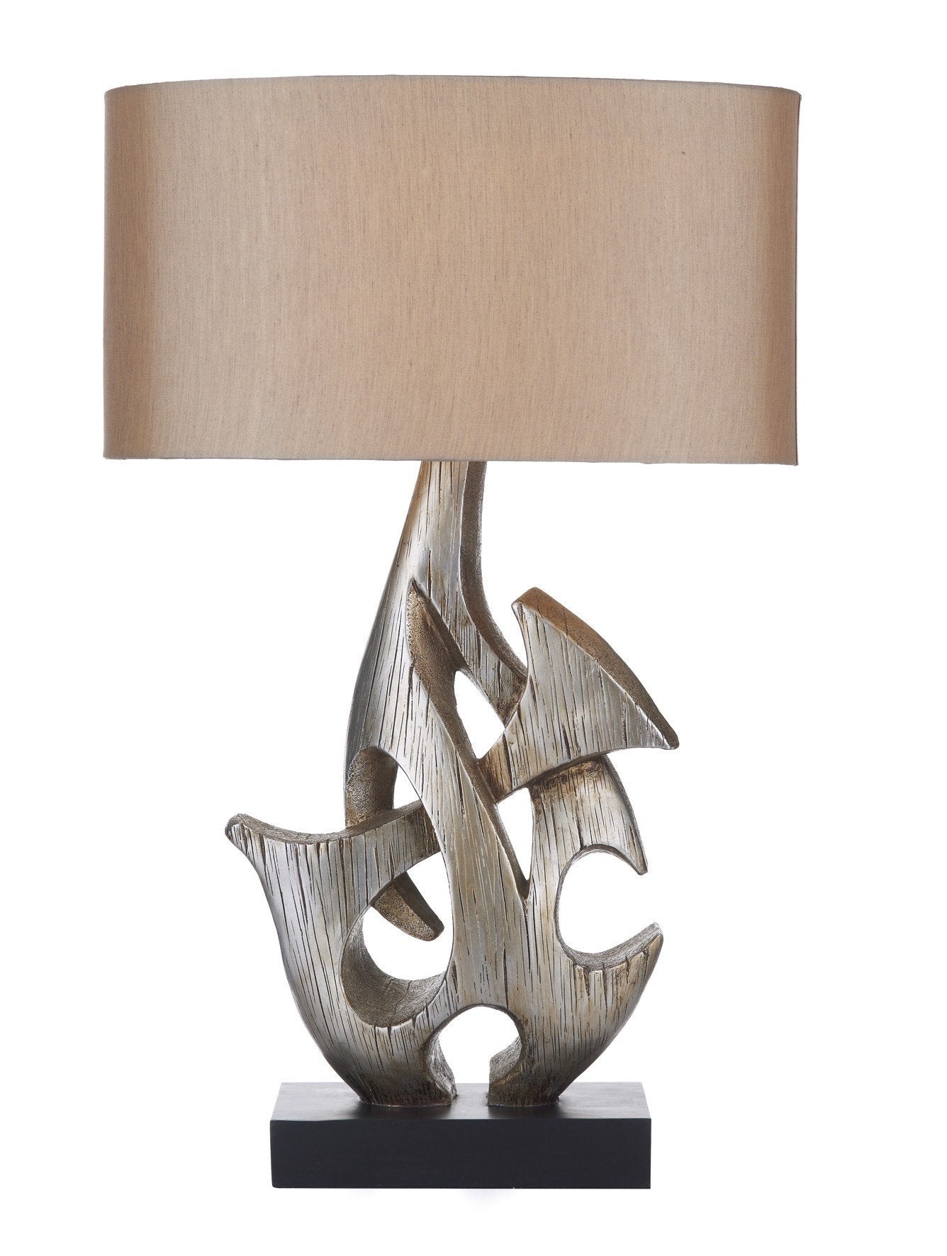 Sabre Silver Table Lamp - London Lighting - 1