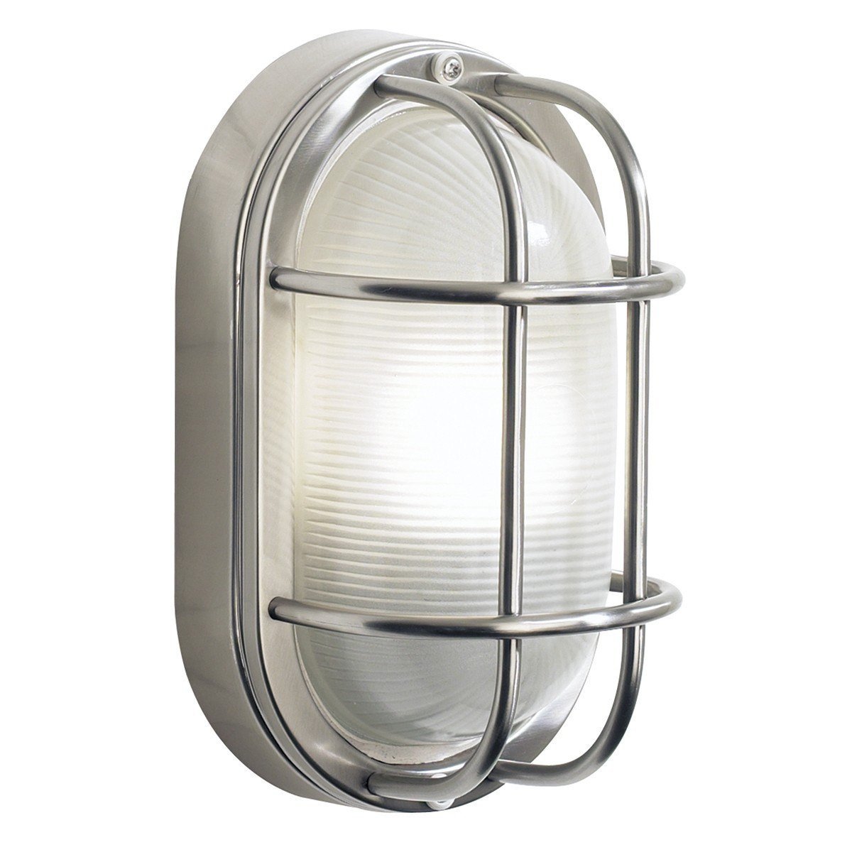 Salcombe Small Oval Steel Wall Light - London Lighting - 1