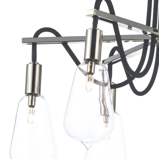 Scroll 6 Lights Semi-Flush - London Lighting - 2