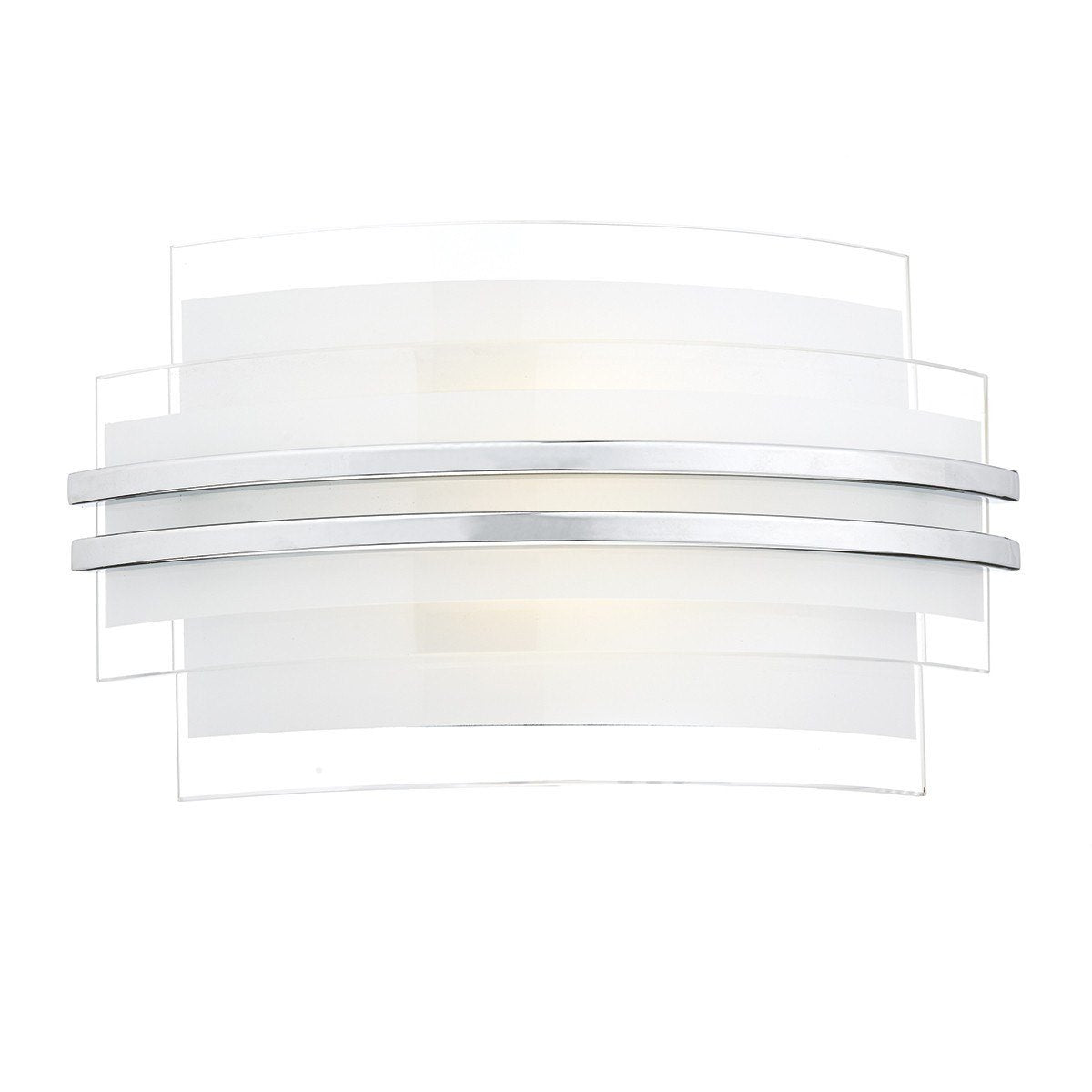 Sector White Small Double Trim Led Wall Bracket - London Lighting - 1