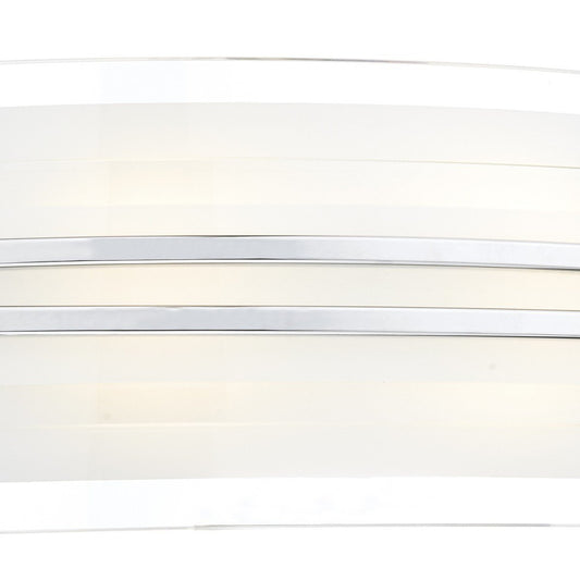 Sector White Large Double Trim Led Wall Bracket - London Lighting - 2