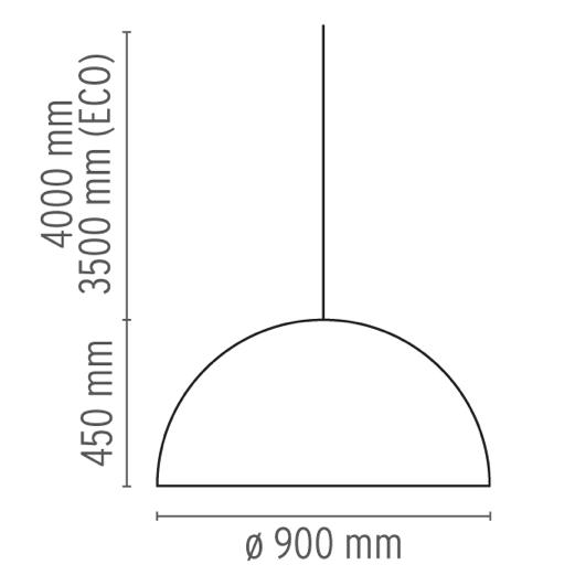 FLOS Skygarden 2 Matt Rusty Brown - London Lighting - 2
