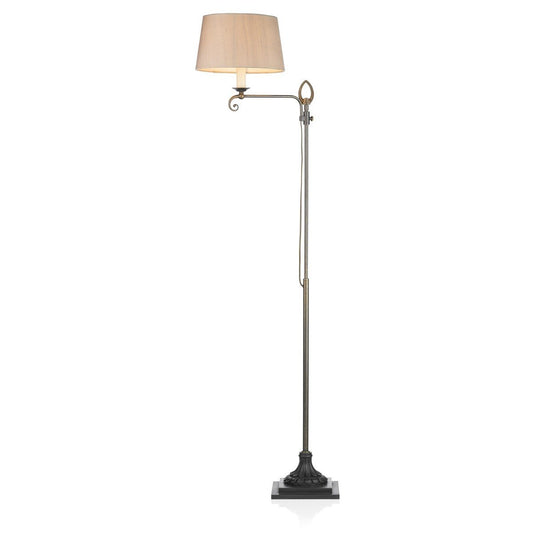 Stratford Brass Floor Lamp - London Lighting - 1