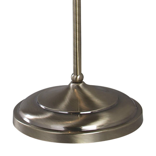 Suffolk Antique Brass Rise & Fall Floor Lamp - London Lighting - 2