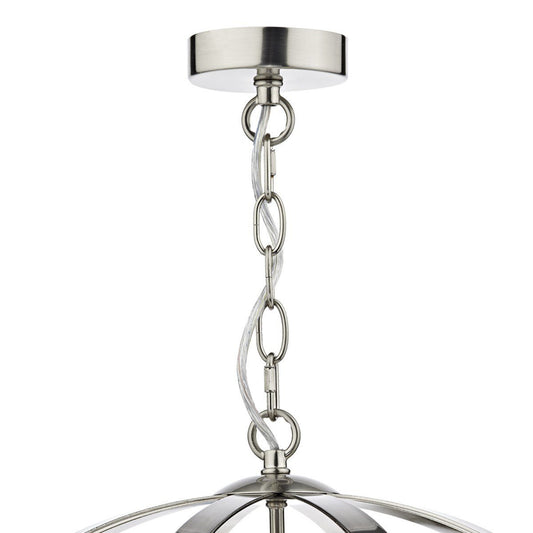 Symbol Satin Chrome 3 Lights Pendant Light - London Lighting - 2