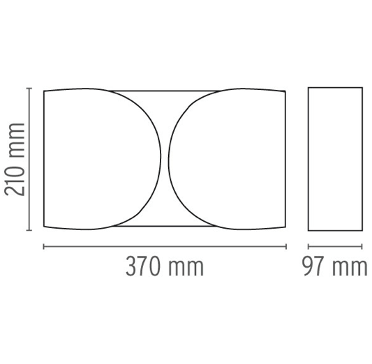FLOS Foglio White Wall Light - London Lighting - 2