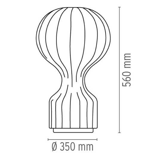 FLOS Gatto Table Lamp - London Lighting - 4