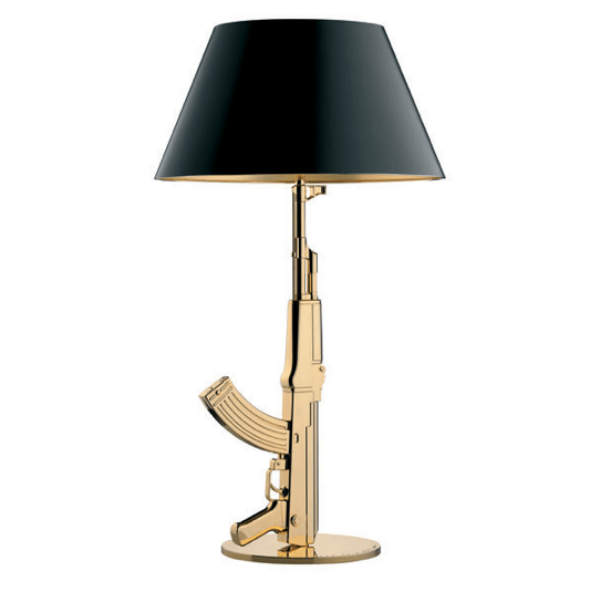 FLOS Table Gun Gold/Black - London Lighting - 1