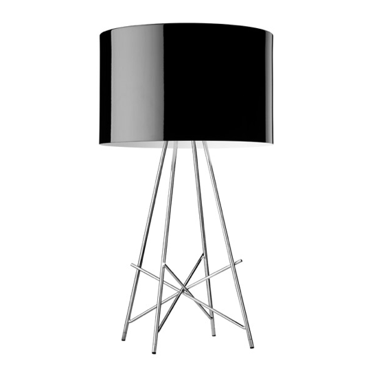 FLOS Ray T Table Lamp - Black Metal - London Lighting - 1