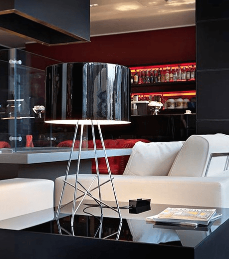 FLOS Ray T Table Lamp Black Metal The Lighting Centre