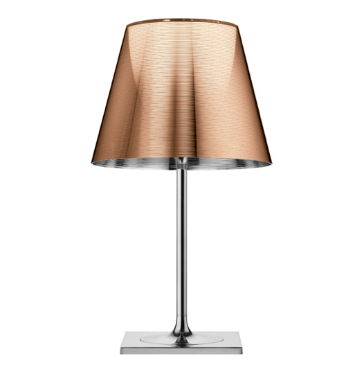 FLOS KTRIBE T2 Aluminised Bronze Table Lamp with Dimmer - London Lighting - 1