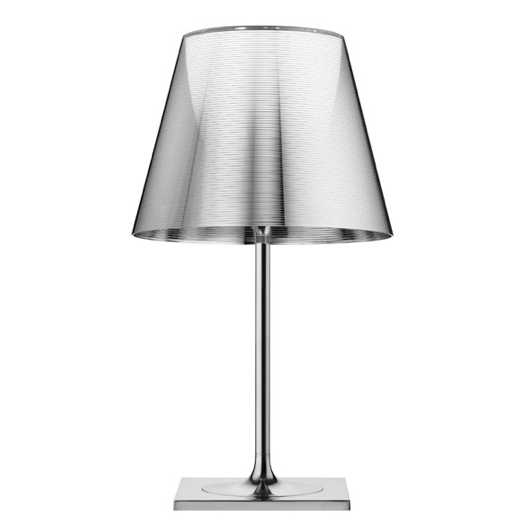 FLOS KTRIBE T2 Aluminised Silver Table Lamp with Dimmer - London Lighting - 1