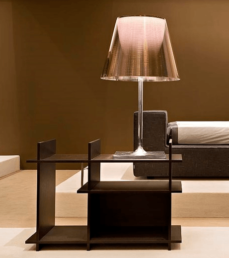 FLOS KTRIBE T2 Aluminised Bronze Table Lamp with Dimmer - London Lighting - 3