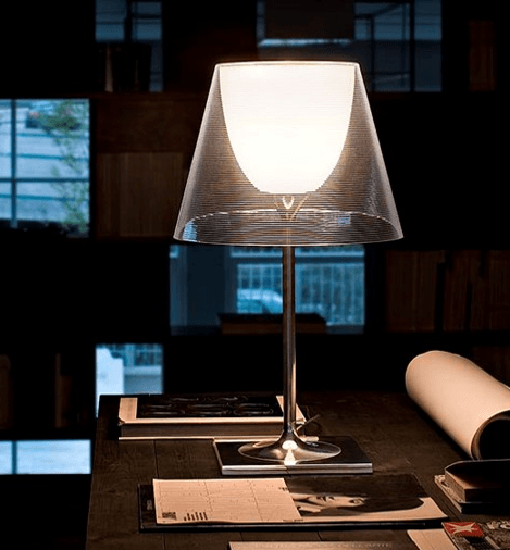 FLOS KTRIBE T1 Transparent Table Lamp - London Lighting - 3