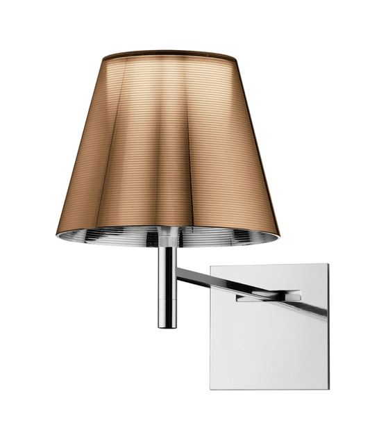 FLOS KTribe W Aluminzed Bronze Wall Light - London Lighting - 1