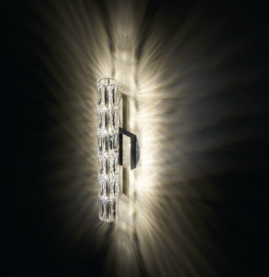 Swarovski Verve Medium Crystal Wall Light - London Lighting - 1
