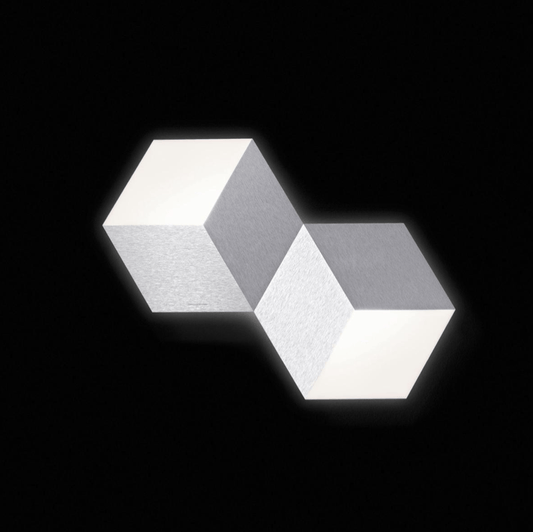 Grossmann Geo Medium Wall / Ceiling Light In Aluminium - ID 6743
