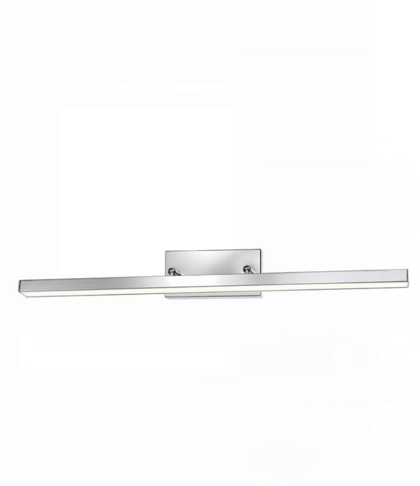 Brin 49cm Chrome Double Arm LED Bathroom Wall Light - ID 7130