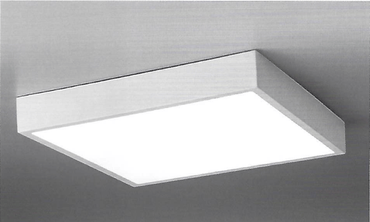 Hannay 40cm X-Large Square Dimmable Flush LED Ceiling Light- ID 11228
