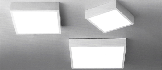 Hannay 50cm XX-Large Square Dimmable Flush LED Ceiling Light- ID 11230