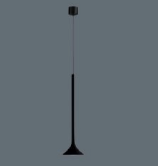 Hart Black Single Spot Pendant - ID 7574