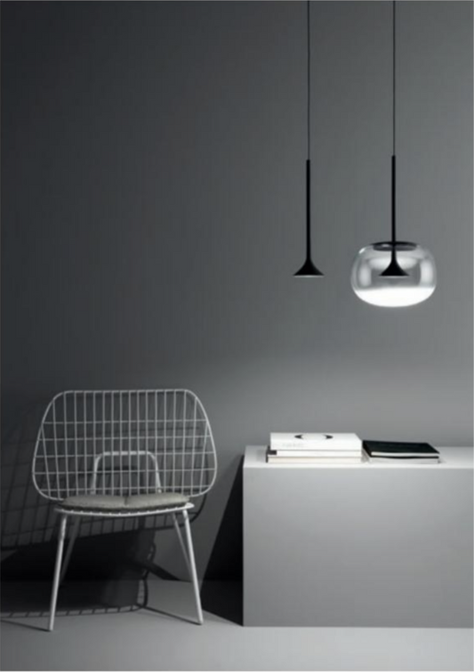 Selsdon Black Single Pendant - ID 7576