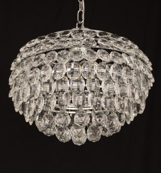 Southborough Medium Layered Crystal Pendant - ID 5022