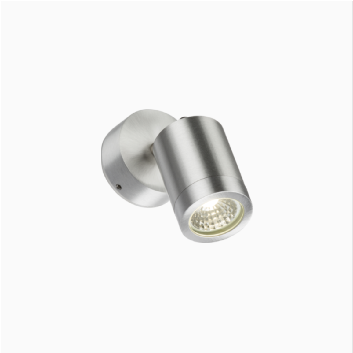 Mini Aluminium Outdoor Adjustable Downward LED Wall Light - ID 6473