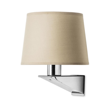 Brentwood Contemporary Wall Light In Satin Nickel - ID 5275